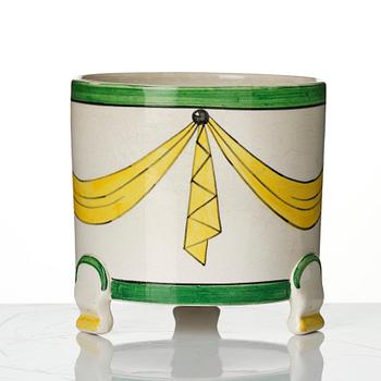 Wilhelm Kåge, outer casing, 2 pieces and bowls, 3 pieces, stoneware, Gustavsberg, most dated 1927-29.