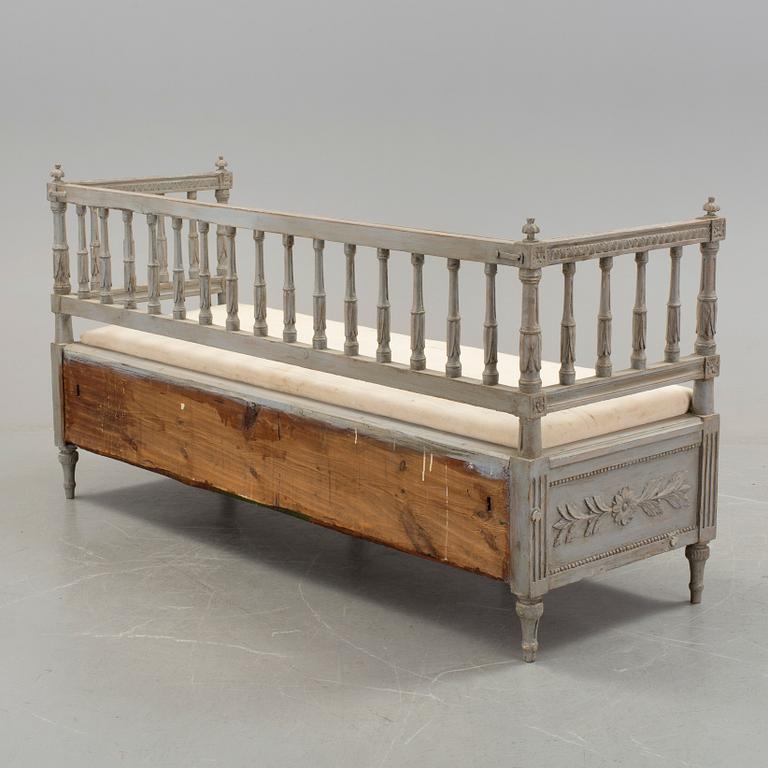A Gustaviansofa, 8th century.