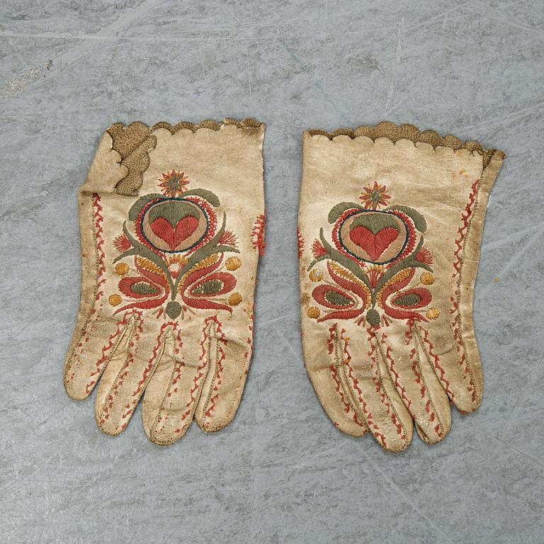 A traditional folk dress from the region of Rättvik Sweden.