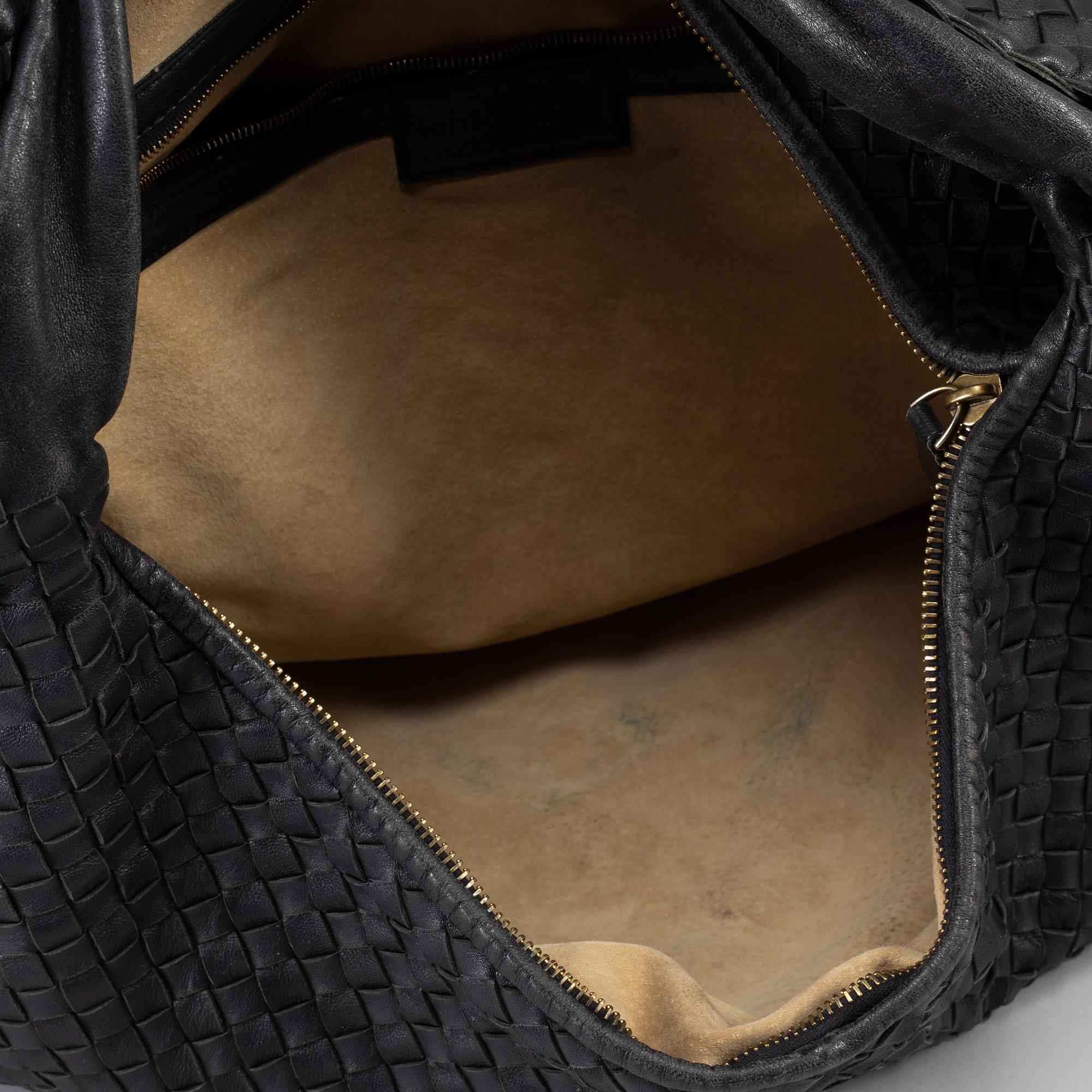 BOTTEGA VENETA, a hobo leather bag.