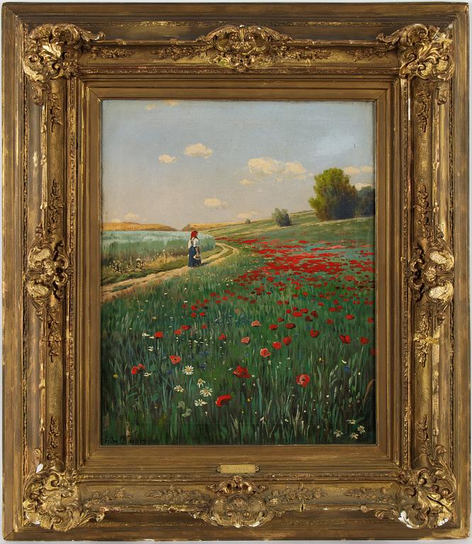 Fritz Chwala, oil on canvas, signed.