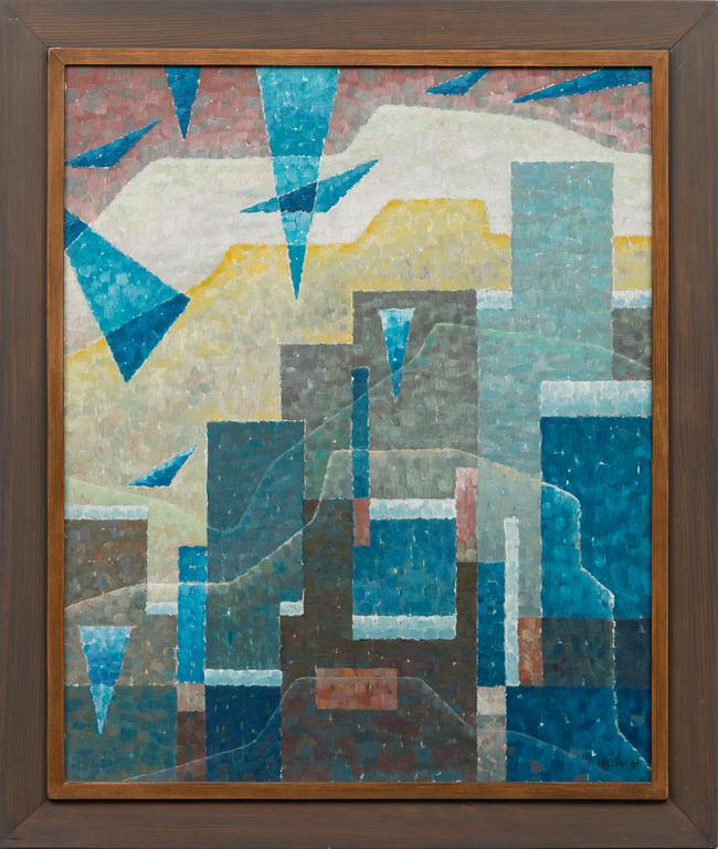 NILS ERIK WICKBERG, öljy kankaalle, signeerattu NEW 68.