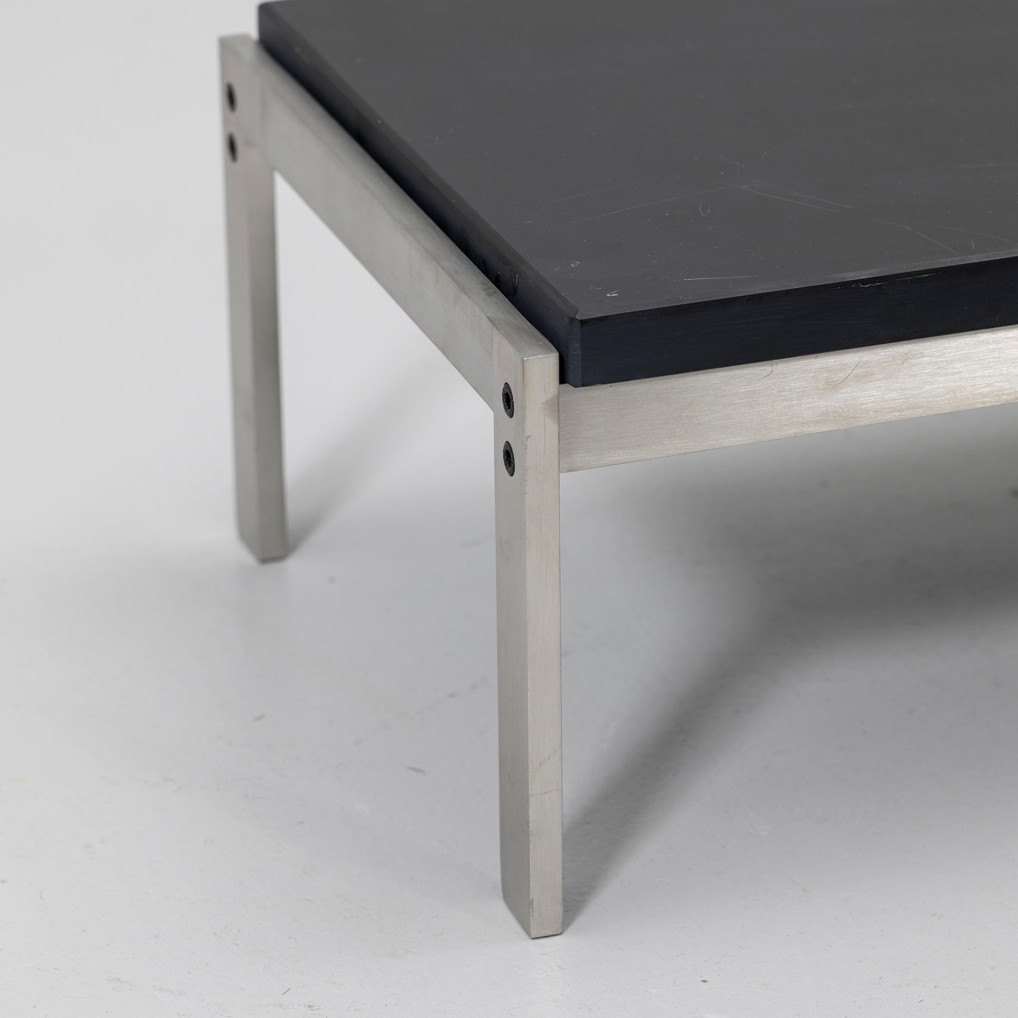 Poul Kjaerholm, Side table, “PK62”, Fritz Hansen, Denmark, 2018.