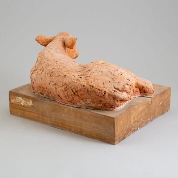 ASMUND ARLE, Sculpture, terracotta, signed Asmund Arle and dated -48.