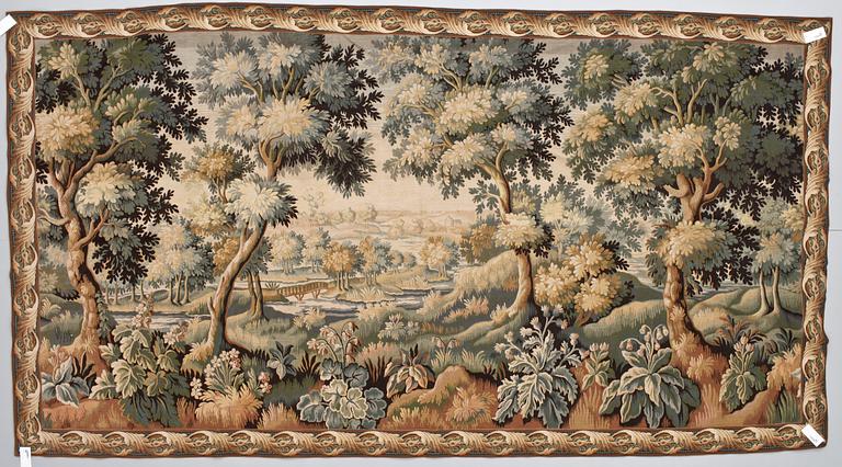 VÄVD TAPET, barockstil, 1900-tal.