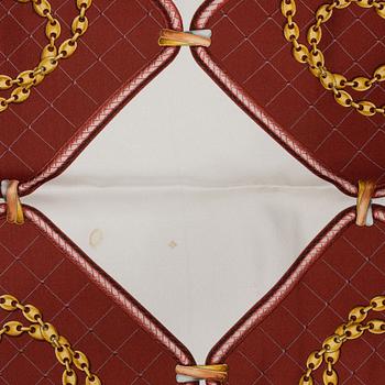 Cartier, scarf.