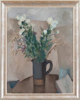 EVA CEDERSTRÖM, FLOWERS IN A JUG.