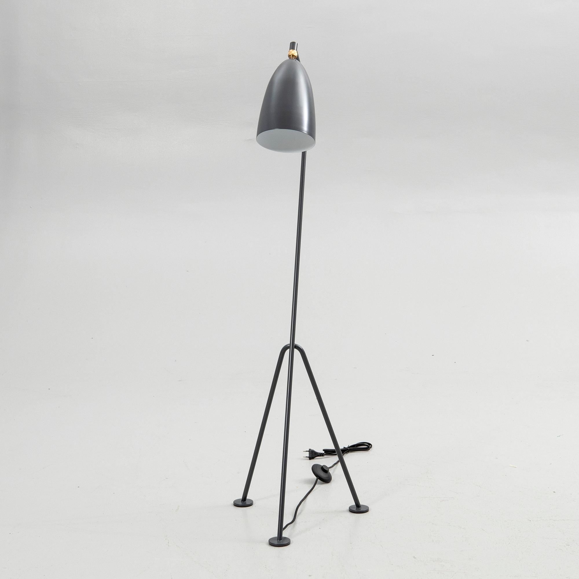 Greta Magnusson Grossman, Floor lamp, "Grasshopper", GUBI, Denmark.
