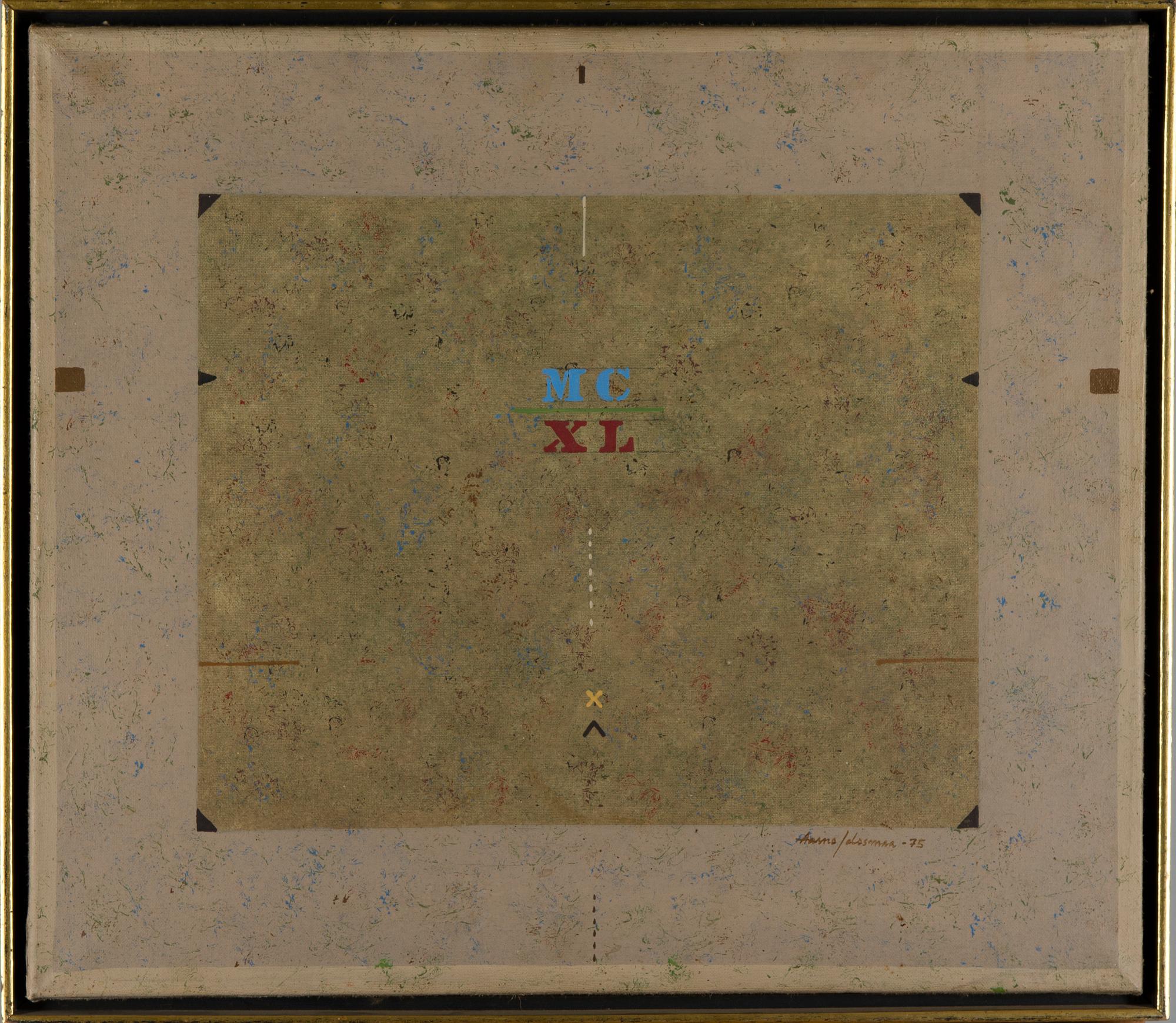 AARNO SALOSMAA, olja på duk, signerad och daterad -75.