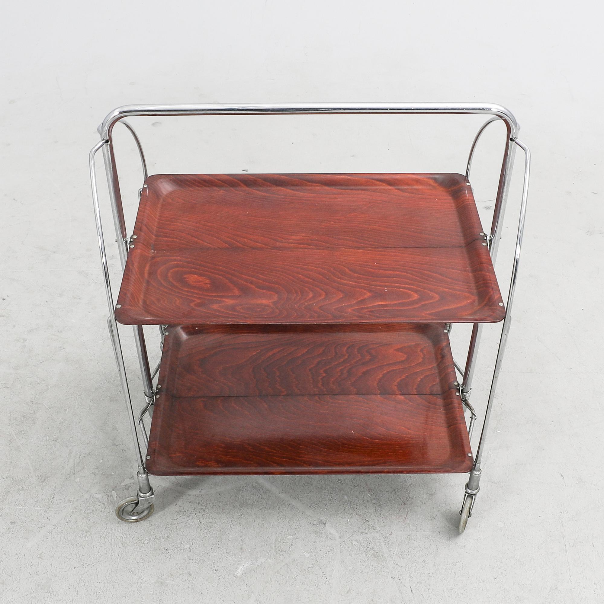 Serveringsvagn, Gerllnol 1960-tal.