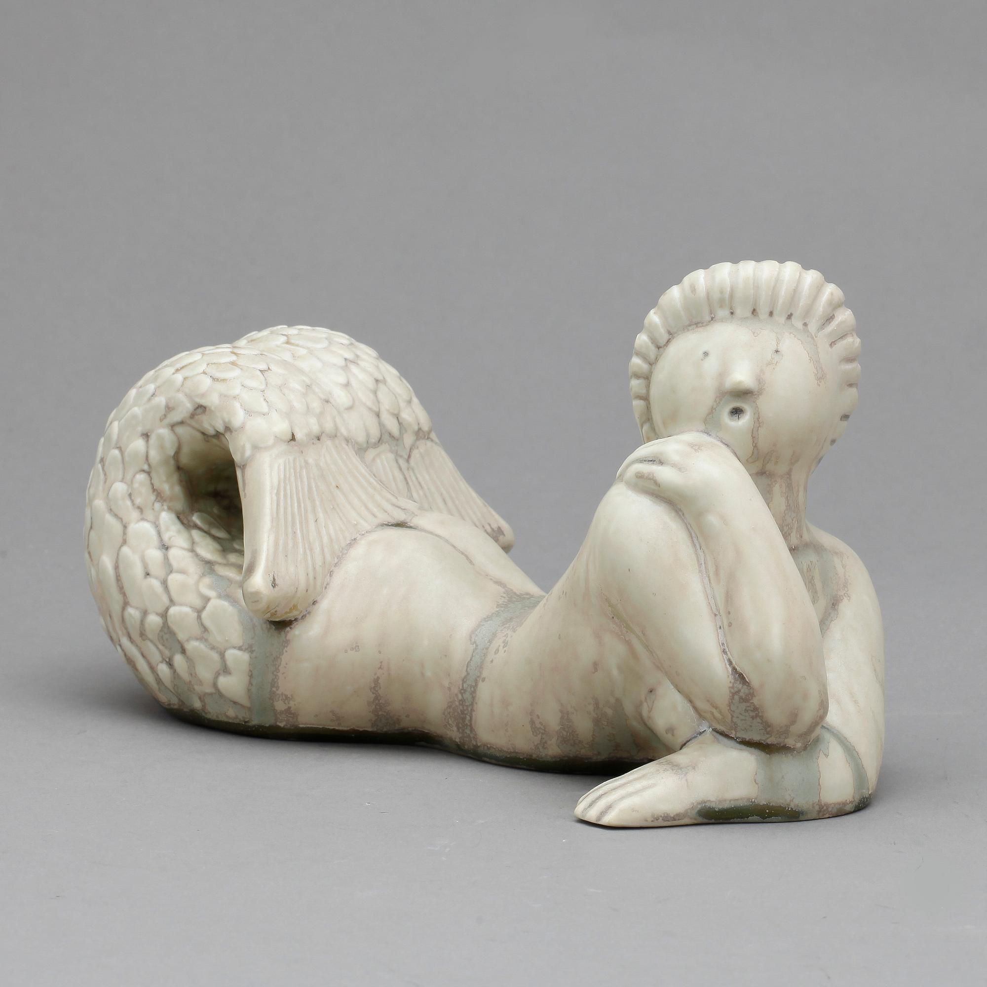 FIGURIN, stengods, Stig Lindberg Gustavsberg, 1940/50-tal.