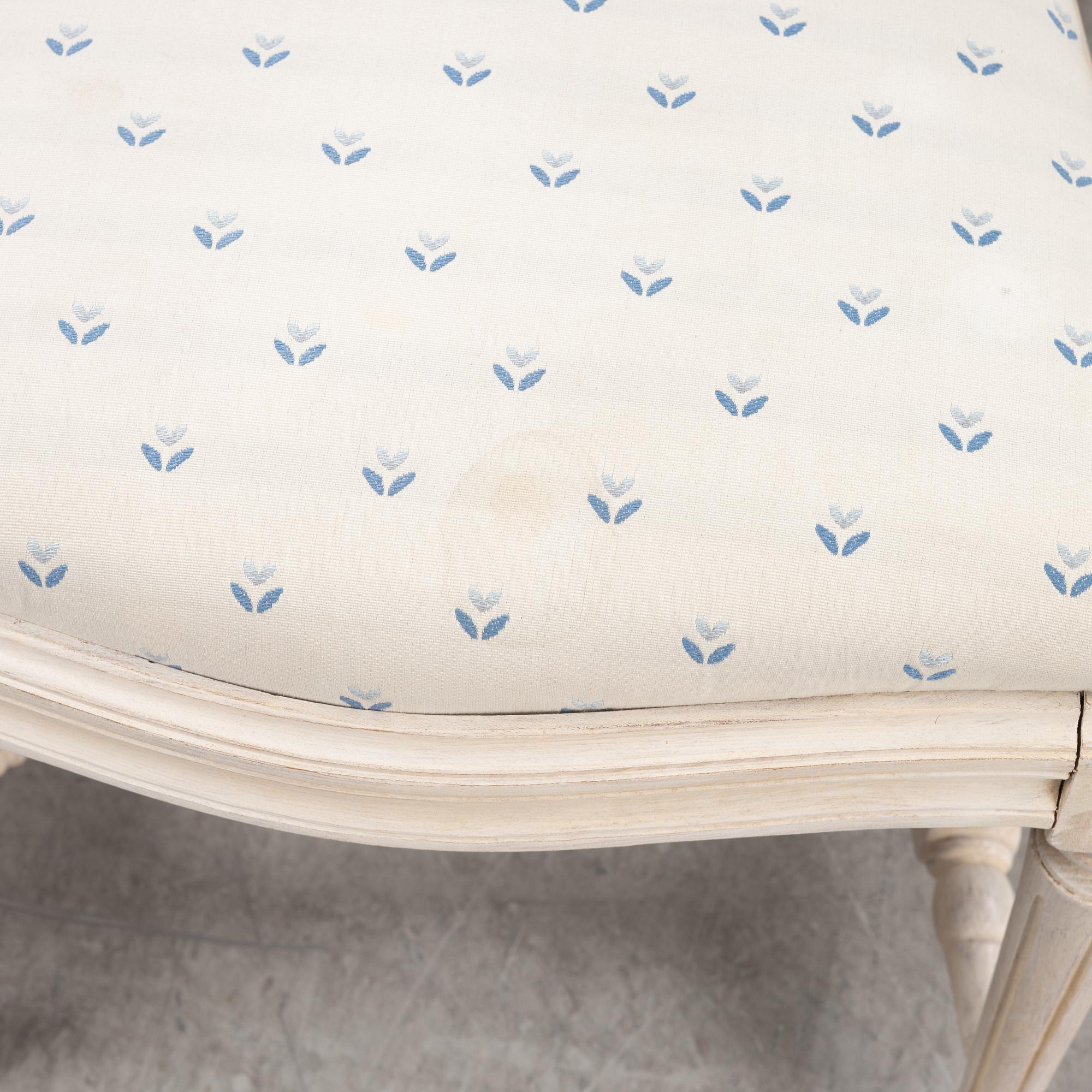 A set of twelve Gustavian-style chairs, 20th Century.