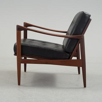 A 'Kandidaten' easy chair by Ib Kofod Larsen for OPE Möbler.