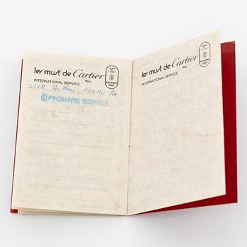 Cartier, Vendôme, "Trinity", wristwatch, 24 mm.