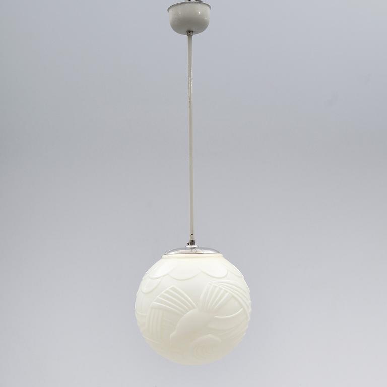 TAKLAMPA, art déco, 1900-talets första hälft.