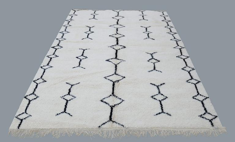 A rug, Morocco, ca 253 x 160 cm.