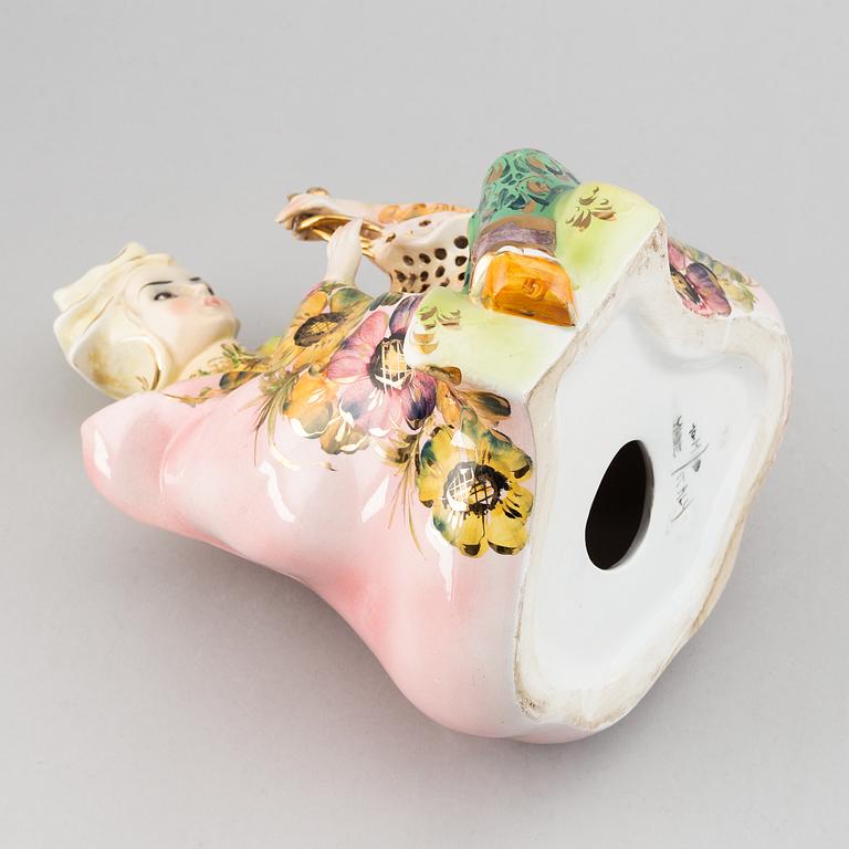 A mid 20th century Italian ceramic figurine.