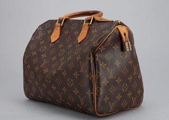LOUIS VUITTON, VÄSKA, "Speedy 30", Louis Vuitton.