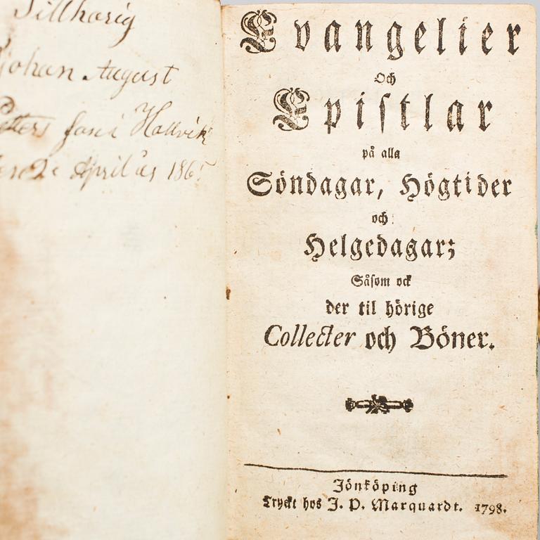 BÖCKER 6 st, 1600-/1800-tal.