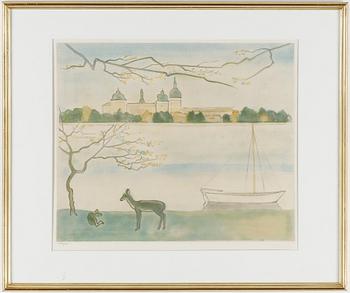 Einar Jolin · EINAR JOLIN, litografi, signerad samt numrerad 285/360