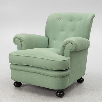Josef Frank, fåtölj, modell 336, Firma Svenskt Tenn.