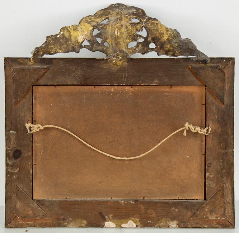 A late 19th century mirror.
