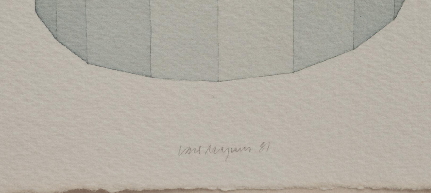 CARL MAGNUS, akvarell, signerad och daterad -81.