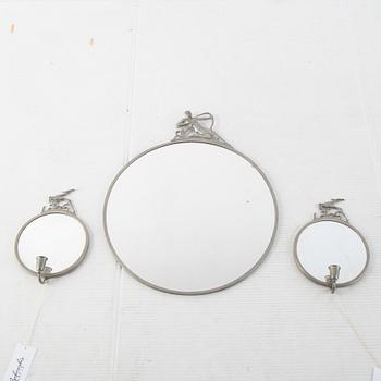 Speglar samt spegellampetter, Art deco, 1920/30-tal.