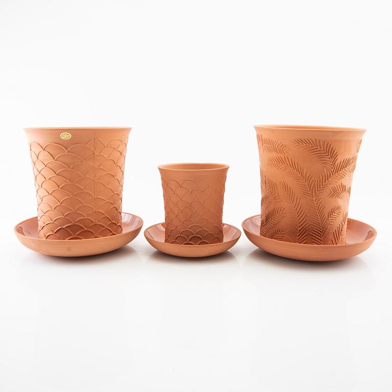 Signe Persson-Melin, Ytterkrukor 3 st NIttsjö sent 1900-tal/2000-tal.