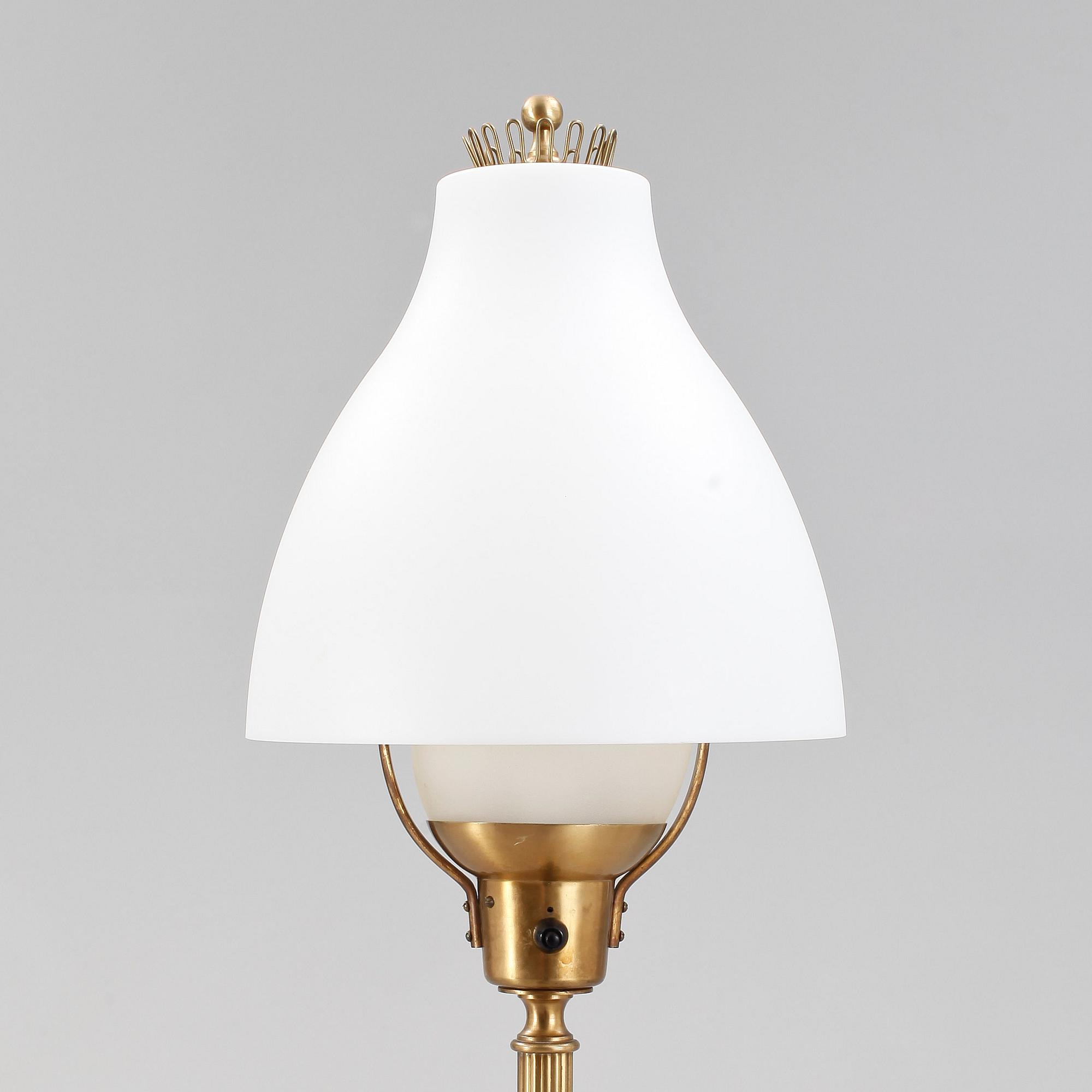 GOLVLAMPA, Glössner & Co, Stockholm, 1900-tal.