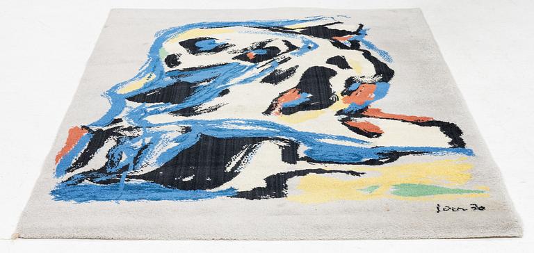 Asger Jorn, matta, tuftad 200x140 cm.