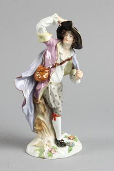 FIGURIN, porslin, Meissen, Tyskland, 1818-1924.