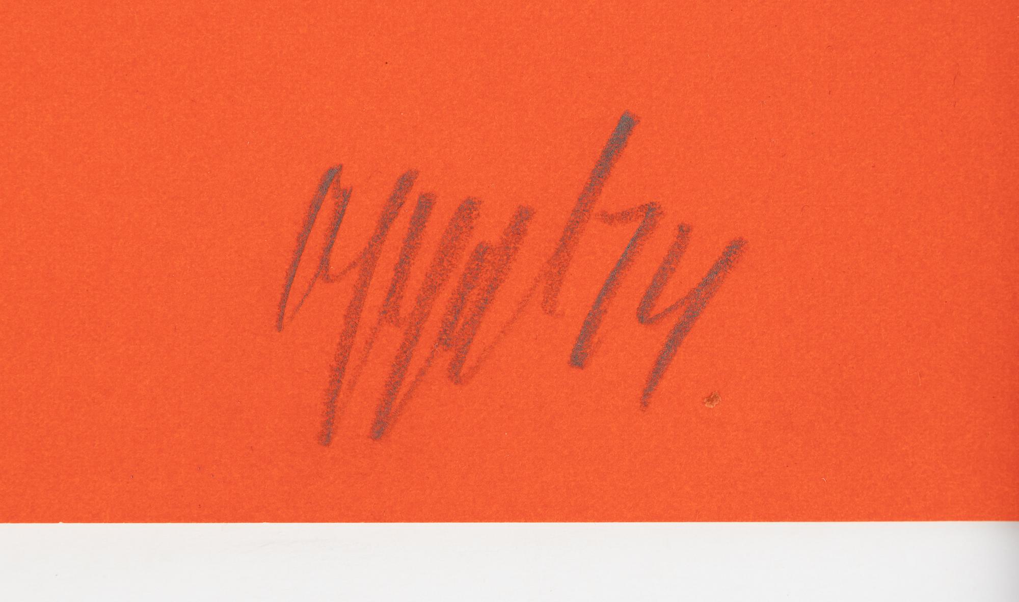 Karel Appel, lithograph in colours, 1974, signed 100/110.
