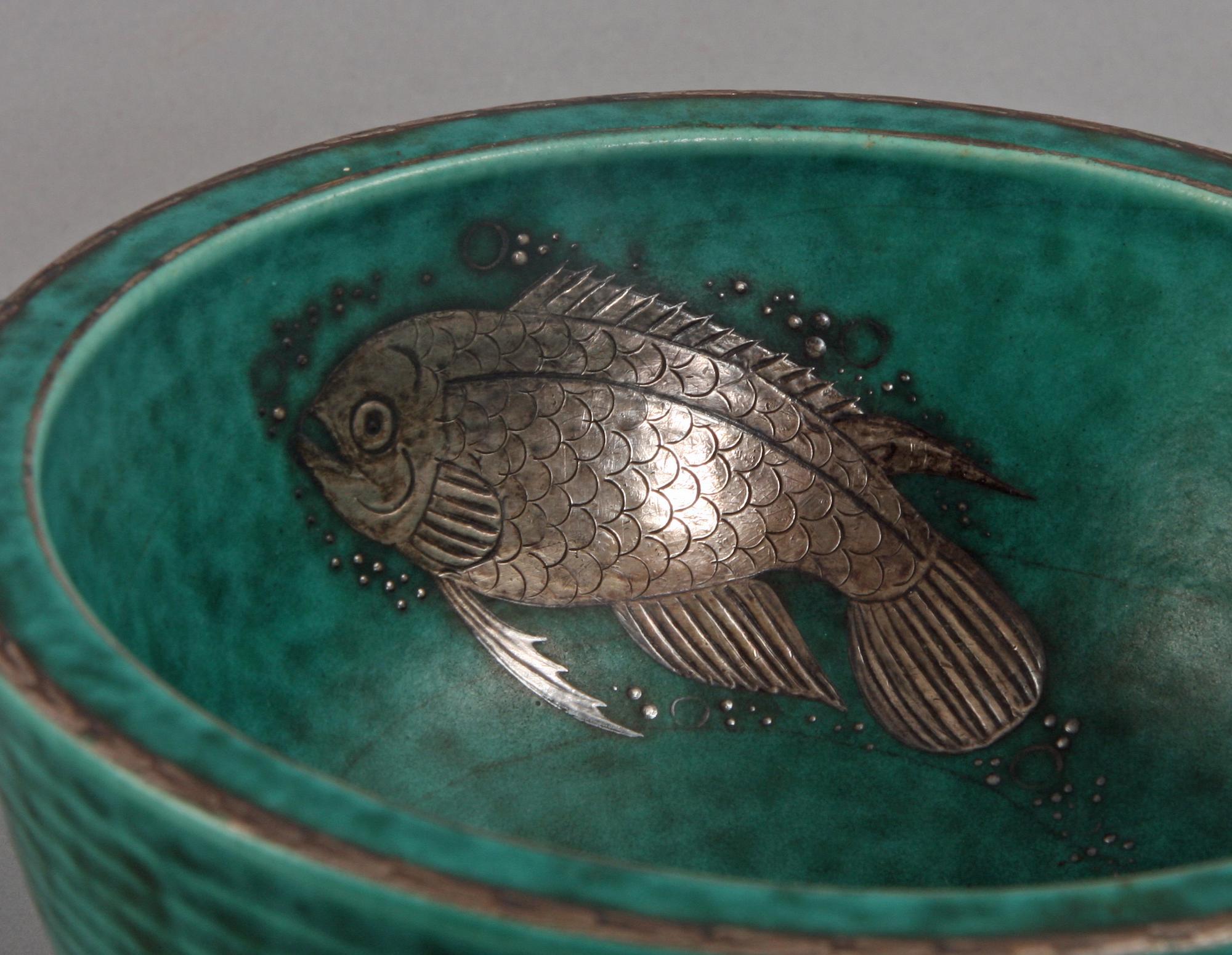 SKÅL, stengods, "Argenta" W Kåge, Gustavsberg.