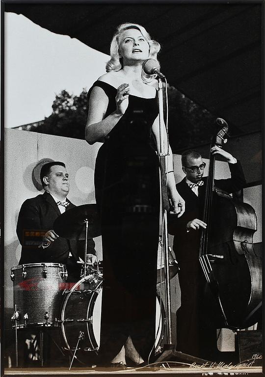 BENGT MALMQVIST, foto, sign o dat 1960.