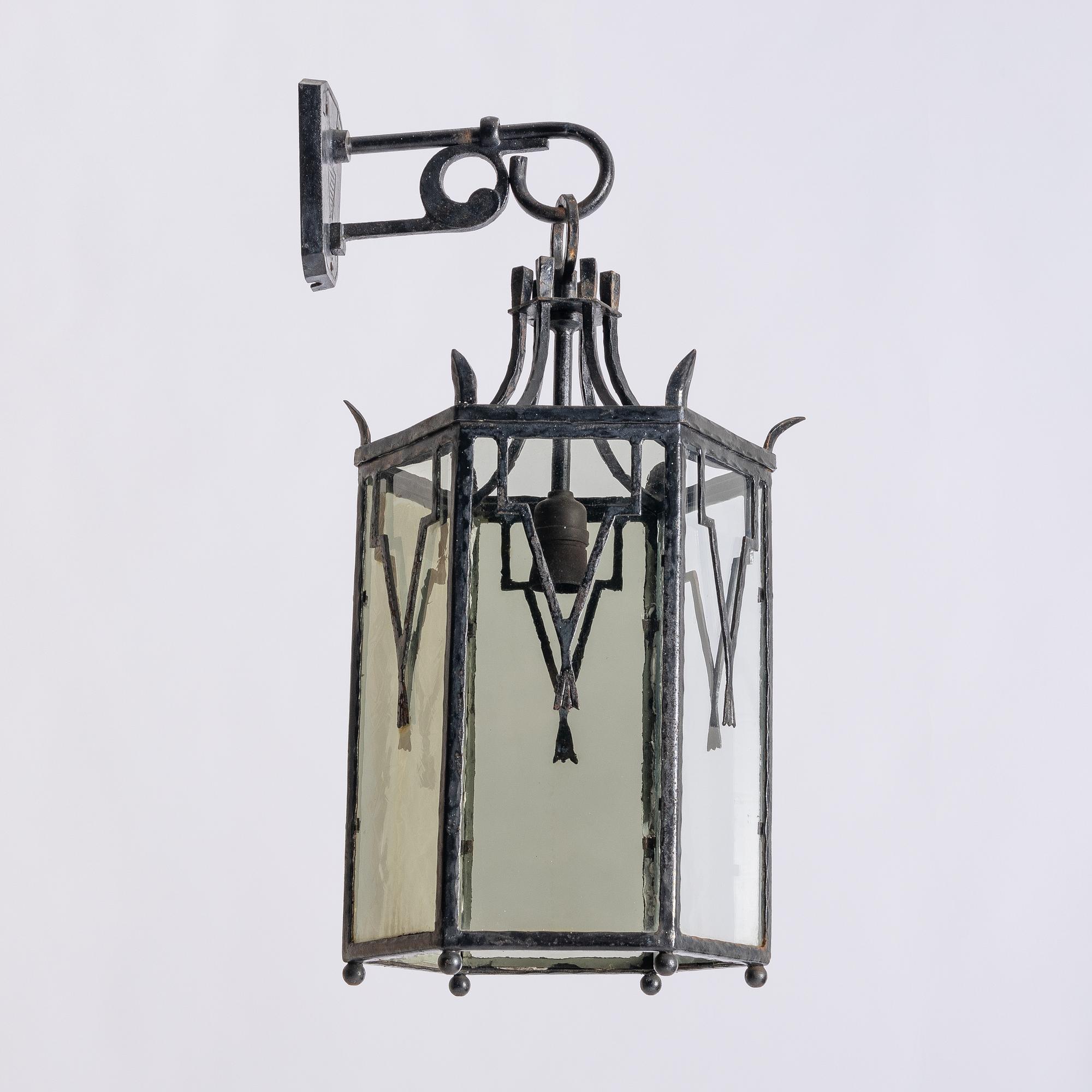 Harald Notini, a wall lamp model "6170", Arvid Böhlmarks Lampfabrik, Stockholm, 1920s-30s.
