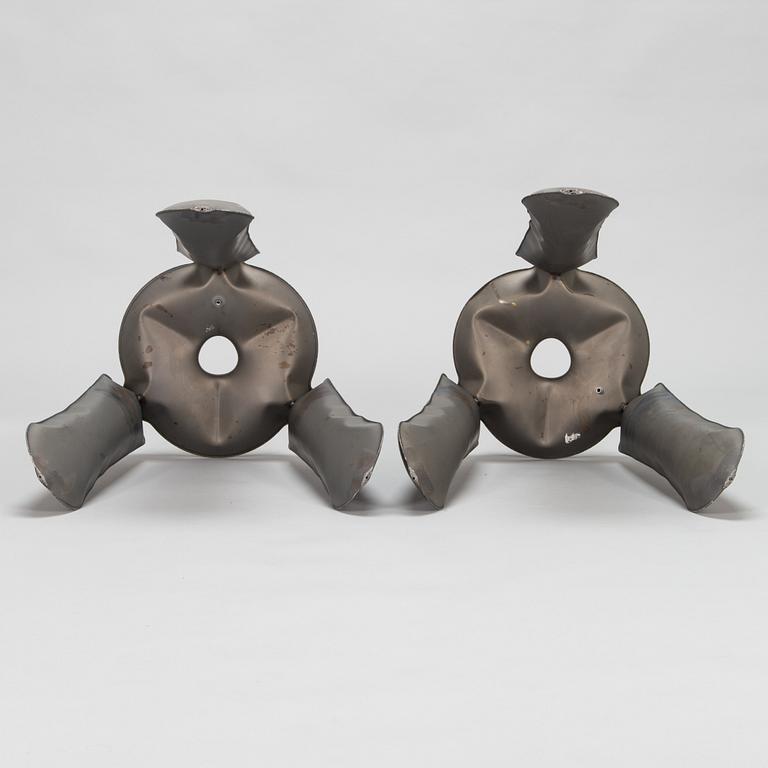 Oskar Zieta, a pair on 21st Century 'Plopp' stools for HAY Denmark.