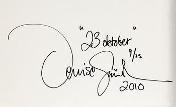 DENISE GRÜNSTEIN, fotografi signerad och numrerad 9/75 a tergo.