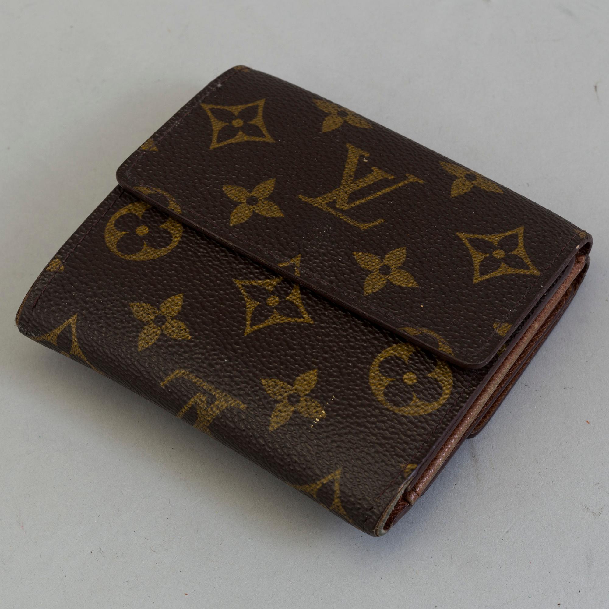 A wallet by Louis Vuitton.