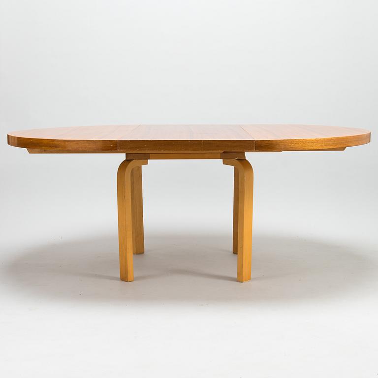 ALVAR AALTO, A 1950s dinner table, O.Y. Huonekalu- ja Rakennustyötehdas A.B., Finland.