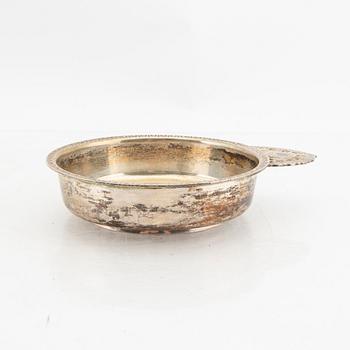 A Swedish 20th century sivler bowl mark of W.A. Bolin Stockholm 1948 weight 268 grams.
