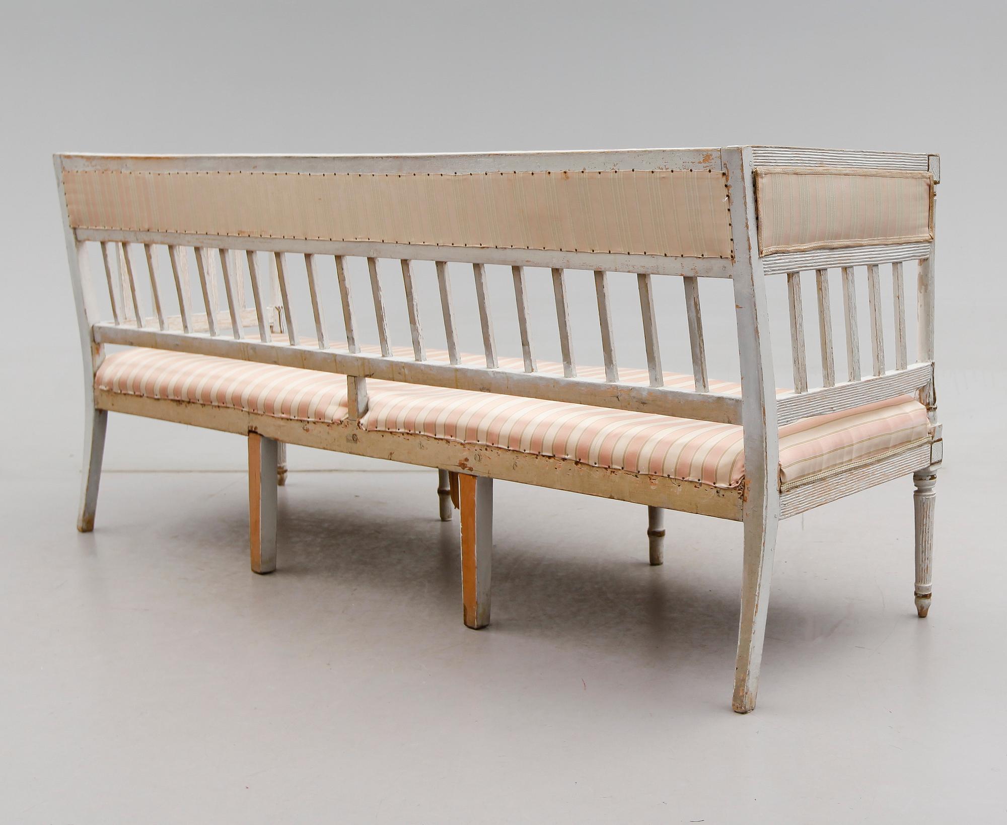 SOFFA, gustaviansk, 1700-talets slut.