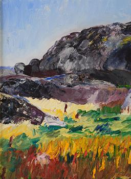 Lena Cronqvist, "Berget, Rundholmen".