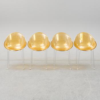 Philippe Starck, stolar 4 st, "Mr Impossible" Kartell.