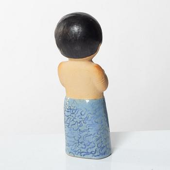 Lisa Larson, figurines, 8 pcs, "Children of the World", Gustavsberg.