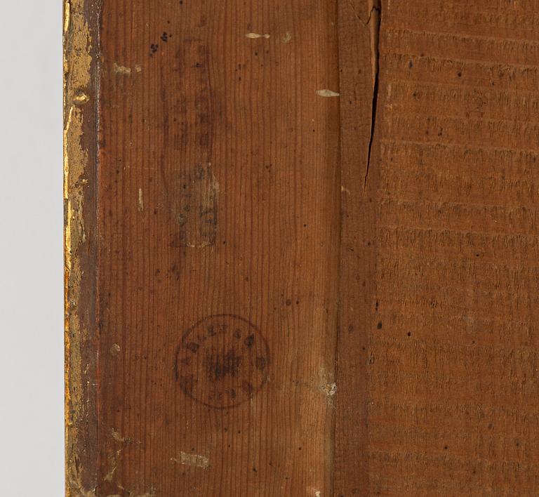 A late gustavian mirror, Stockholm ca 1800.