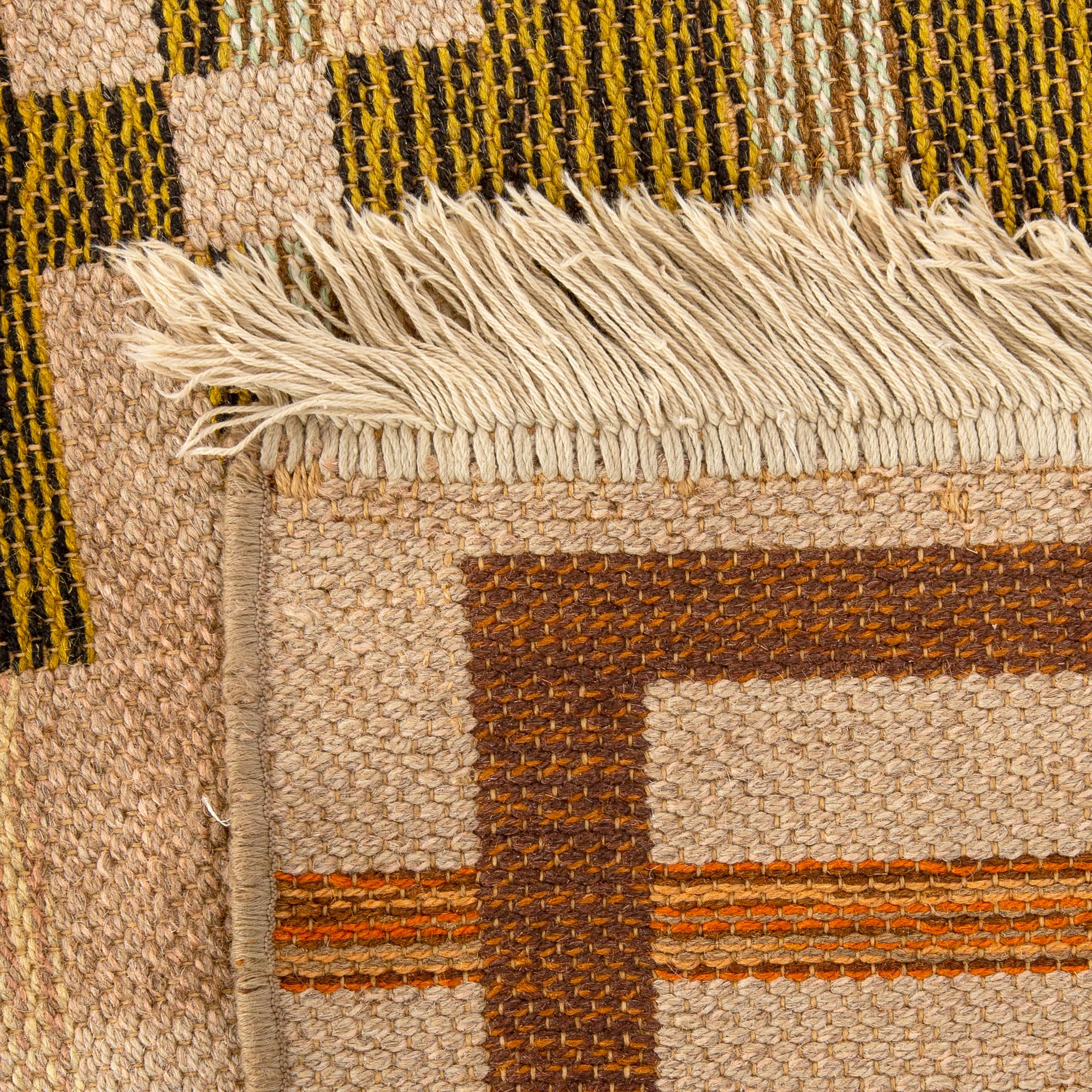 A machine made Art Deco carpet ca 350 243 cm.