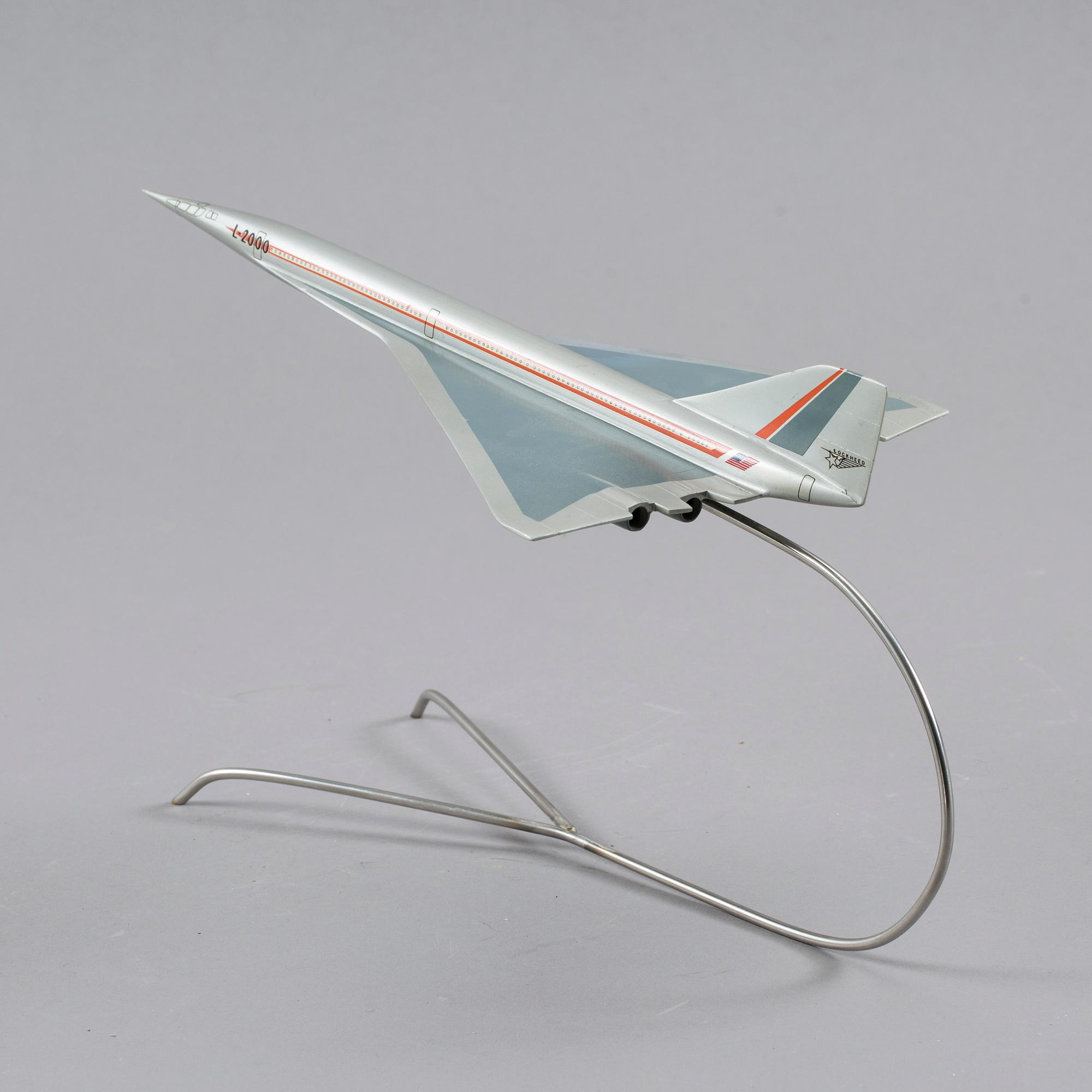 A FREMO MODEL "LOCKHEED L-2000". Charlottenlund Denmark.