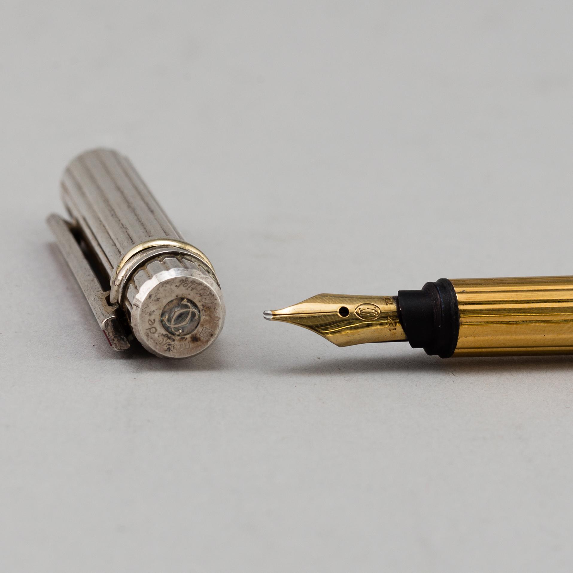 FOUNTAIN PEN, must de Cartier. - Bukowskis