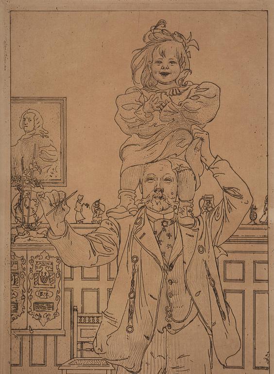 Carl Larsson, "Brita och jag".